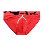 2 Pack Men's Detachable Pouch Open-Crotch Breathable Modal Soft Briefs