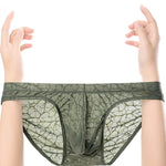3 Pack Men's Lightweight Ice Silk Cooling & Breathable Briefs