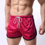 Men's Quick Dry Mesh Elastic Drawstring Shorts