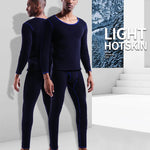 Fleece Lined Men's Thermal Underwear With Support Pouch