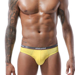 4 Pack Men’s Stylish 3D U Convex Pouch Briefs