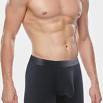Men's Separate Big Pouch Long Boxer Briefs