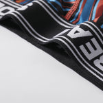 Men's Colorful Texture Low-Rise Briefs