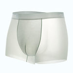 4 Pack Men's Breathable Ice Silk Antibacterial Sports Trunks