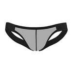 2 Pack Men's No-Waistband Jockstrap with Textured Pattern