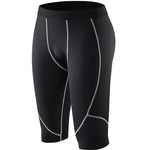 2 Pack Men's Sweat-Wicking Quick-Dry Muscle-Hugging Fit Activewear Tights