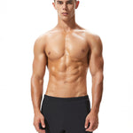 Men's Casual Athletic Shorts with Zipper Pockets and Lining