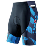 Men's Quick-Dry Print & Side Pockets Outdoor Cycling Activewear Tights