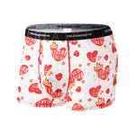 4 Pack Men's Printed Quick-Dry Fabric Stretch Fit Lightweight Trunks