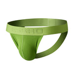 2 Pack Men's Ribbed U-Pouch Sexy Jockstrap