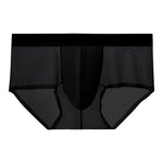 2 Pack Men's Ultra-Thin Breathable Antibacterial Crotch Briefs