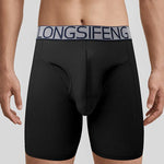 2 Pack Men's Anti-Chafing Soft Cotton Front Opening & Separate Pouch Midway Briefs