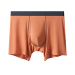 2 Pack Men's Seamless Fly Opening Breathable Chafe-Free Design Boxer Briefs