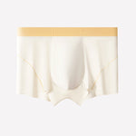 3 Pack Men's Seamless & Comfortable Mid-Rise Icy Silk Trunks