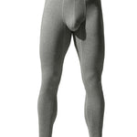 Men's Ultra-Soft Cotton Tag-Free Second-Skin Warm-Touch Cozy Thermal Bottoms