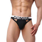 3 Pack Men's Skin-Friendly Lightweight & Airy Large Pouch Chafe-Free Jockstrap