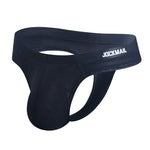 Men's Simple Breathable Mesh Pouch Thong & Strings
