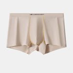 2 Pack Men's Ultra-Soft Cotton Antibacterial Seamless Comfort Trunks