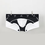 3 Pack Men's Nylon Mesh Breathable U-Pouch Trunks