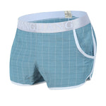 2 Pack Men's Silky Touch Skin-Friendly Chafe-Free Design Boxers Shorts