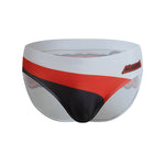 Men's Low-Rise Supportive Fit Quick-Dry Full Coverage Swim Briefs