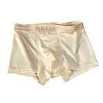 3 Pack Men's Ice Silk Antibacterial Odor-Control Trunks