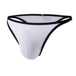 2 Pack Men's Low-Rise Eco-Friendly Lightweight Thong