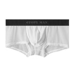 2-Pack Men's Breathable Mesh Ice Silk U-convex Low Waist Boxer Briefs