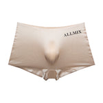 2 Pack ALLMIX Men's Seamless 3D Convex Pouch Trunks
