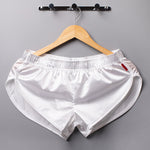 Men's Lounge Pants Comfortable Breathable Silky Sleep Shorts
