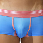 Men’s Spliced Lines Trunks in Ombre