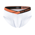 2 Pack Men's Stylish V-Shaped Waistband Briefs