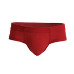 3 Pack Men's Cotton Solid U-Shaped Pouch Briefs