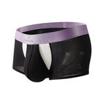 3 Pack Men's Supportive Pouch Lightweight Antibacterial Cooling Trunks