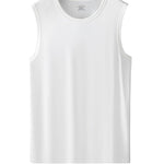 Men's Vests Undershirts with Ultimate Soft Short Sleeve Vests