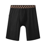 3 Pack Men's Anti-Chafing Extended Length High-Stretch Midway Briefs