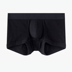 2 Pack Men's Ultra-Soft Premium Pure Cotton Comfy Waistband Seamless Trunks