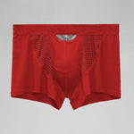 2 Pack Men's Large Pouch Trunks with Separate Pouch