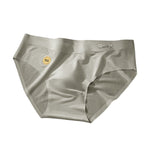 4 Pack Men's Ice Silk 10A Antibacterial Lightweight High Elastic Satin Briefs