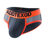 2 Pack Men's Mesh Breathable Supportive Pouch Skin-Friendly Briefs