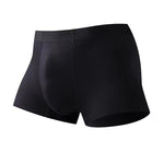 2 Pack Men's Seamless Comfort Stretch Fabric Breathable Modern Fit Solid Color Trunks