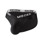 2 Pack Men's U-Pouch V-Front Low-Rise Briefs