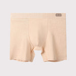 3 Pack Men's Ultra-Soft Simple Solid Color Breathable Cotton Boxers Briefs