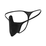 3 Pack Men's Breathable Mesh Sexy Ice Silk Strings