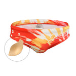 Men's Bold Prints Antibacterial Low-Rise Swim Briefs