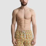 Men's Floral Print Quick-Dry Hybrid Chafe-Free Design Adaptive Stretch Board Shorts