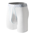 2 Pack Men's Solid Color Anti-Chafing Comfy Waistband Stretch Fit Midway Briefs