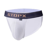2 Pack Men's Seamless Comfort Skin-Friendly Firm Support Sporty Cut Bikini