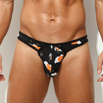 2 Pack Men's U-Pouch Low-Rise Thong