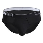 4 Pack Men's Modal Skin-Friendly Solid Color Mid-Rise Briefs